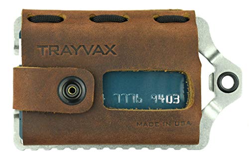 Trayvax Element Wallet (Raw | Mississippi Mud Leather)