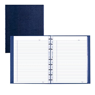 Rediform Blueline MiracleBind‚Äö√ë¬¢ Notebook, Lizard-Like Hard Cover, 9.25" x 7.25", 150 Pages, Indigo Blue (AF9150.82)