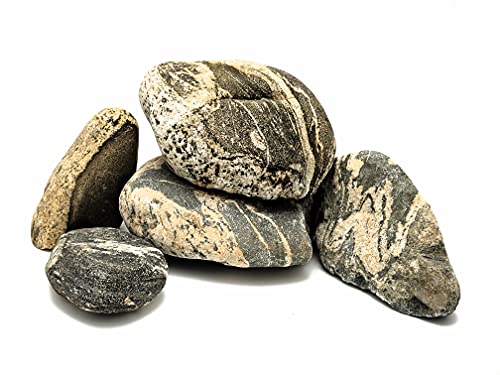 Lifegard Aquatics Brookstone Aquarium Stone Large Size Stone 42 Lbs Case Qty