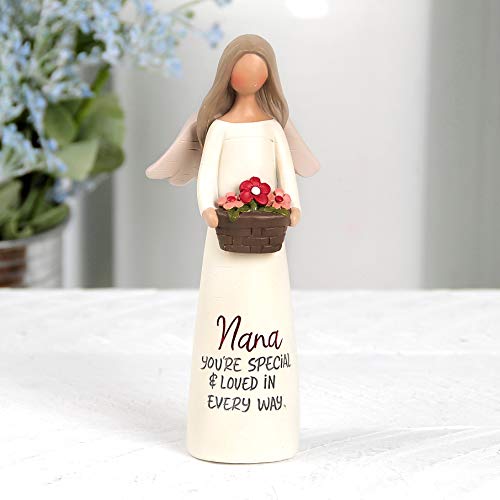 Blossom Bucket CROS Figurine-Nana Angel-You're Special (5")
