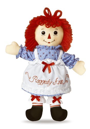 Aurora World Raggedy Ann Classic Doll 16"