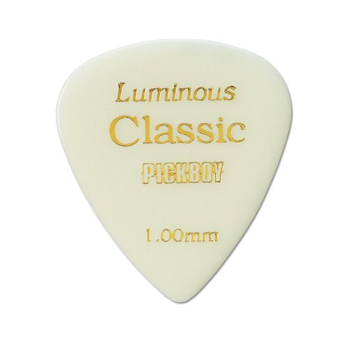 Osiamo Pickboy Vintage Pick, Luminous, Cellulose, 1.00mm, 10 picks