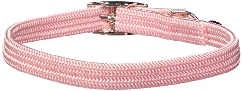 OmniPet Kool Kat Elastic Cat Safety Collar with Bell, Pink, 12"