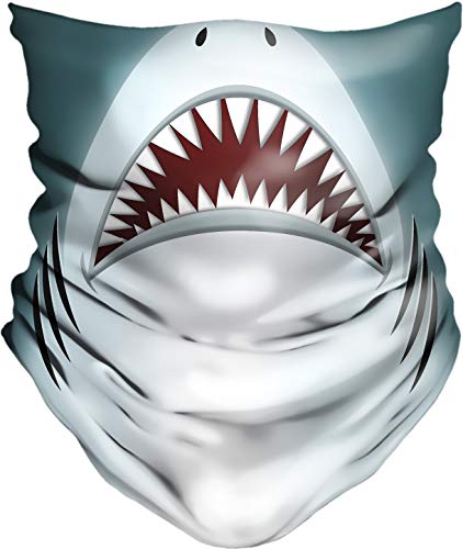 Spoontiques 20095 Youth Gaiter Face Cover (Shark)