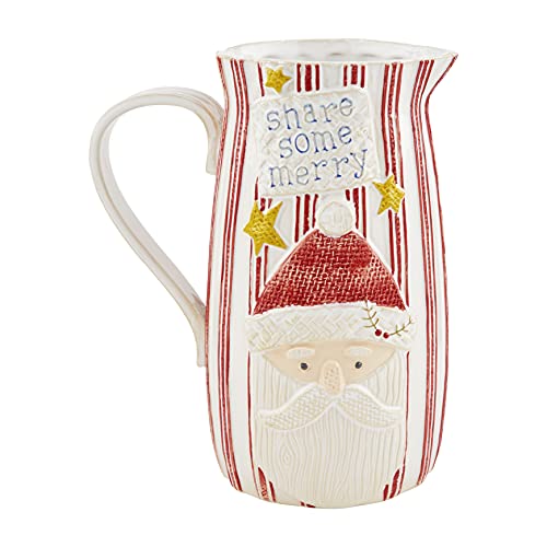 Mud Pie Santa Pitcher