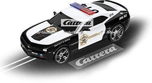 Carrera GO 64031 Chevrolet Camarao ZL1 Sherrif Slot Car Racing Vehicle