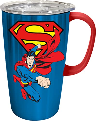 Spoontiques 18536 Superman Stainless Travel Mug