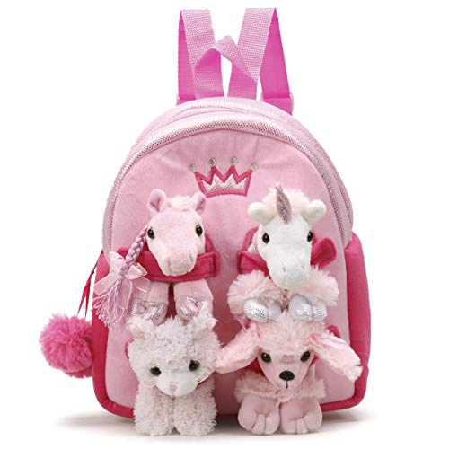 Pink Animal Backpack 11" by Unipak