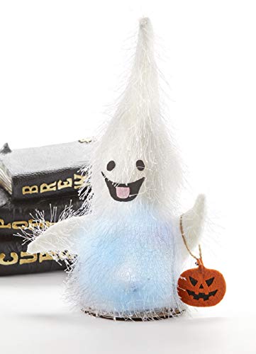 Delton 2129-0 LED Ghost with Pumpkin, 10-inch Height