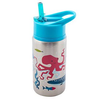 Stephen Joseph Stainless Steel Water Bottles, 18 Oz, SHARK