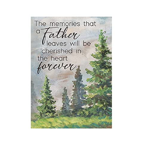 Carson 25054 Father Forever Greeting Card, 6.87-inch Height