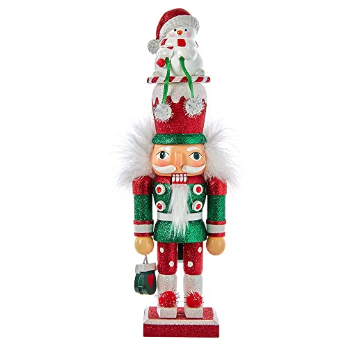 Kurt Adler Hollywood Snowman Hat Nutcracker