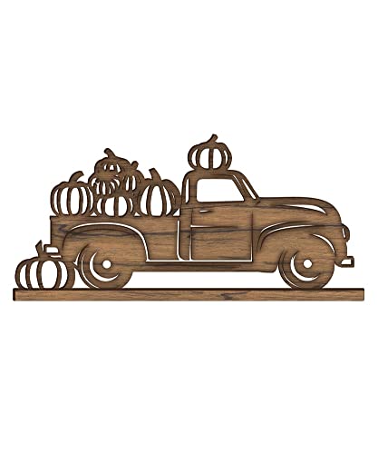 Giftcraft 582558 Laser Cut Table Top Truck D‚àö¬©cor, 1.6 inch