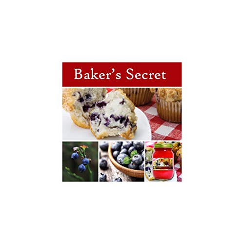 The Candle Cottage MJ104 Mason Jar Candle, 15 Oz (Baker&