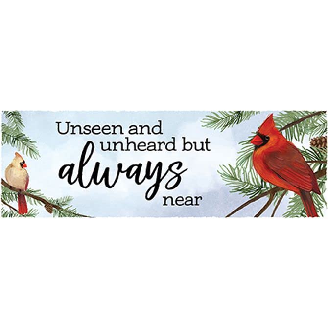 Carson Home Accents Always Near Christmas Magnet Message Bar Sign, 6-inch Width