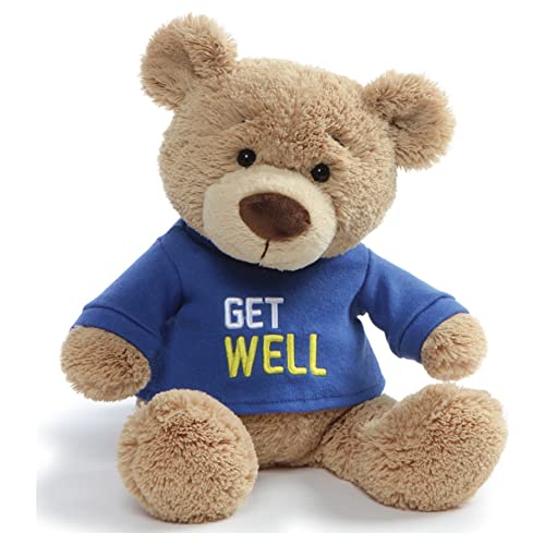 Gund Get Well T-Shirt Bear Blue Boy