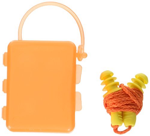 Zenport Easy-Fit Ear Plugs EP565 with Corded Nylon Neck String and Case, Box of 10 Pairs
