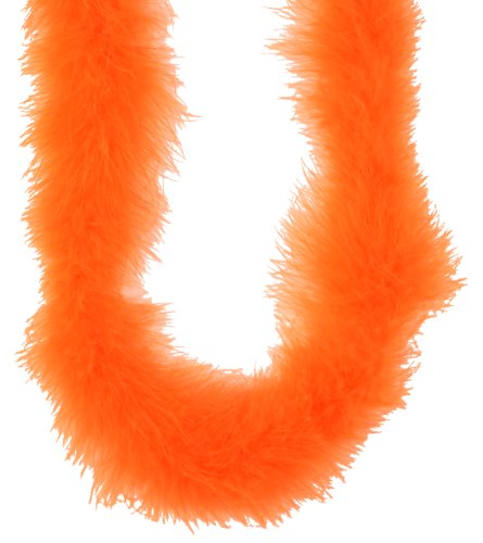 Midwest Design Touch of Nature 37902 Fluffy Boa, Orange