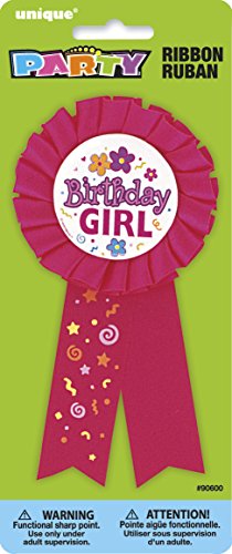Unique Industries Birthday Girl Award Ribbon