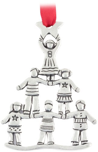 Basic Spirit Kid Tree Global Giving 3-1/4 Pewter Ornament