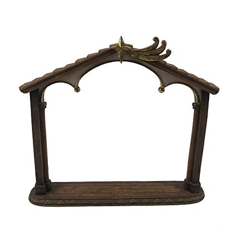 Comfy Hour The Story of Jesus Nativity Scene Collection 9" Nativity Creche Accessory for Christmas Holy Family Nativity Set, Stable for Nativity Scene Figurines, Polyresin