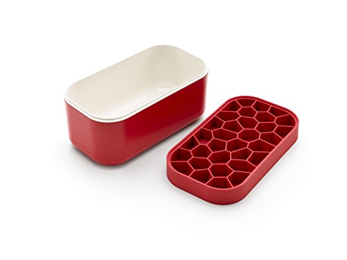 L√©ku√© Red Ice Box, 8.9 x 4.9 in.