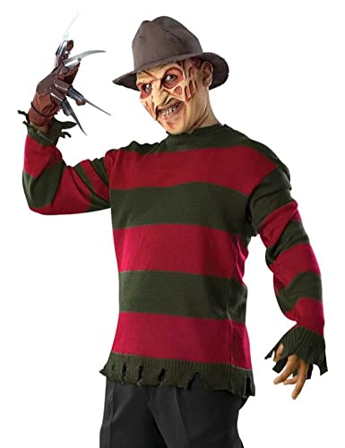 Rubie's Men's Nightmare On Elm St Deluxe Adult Freddy Sweater, Multicolor, X-Large