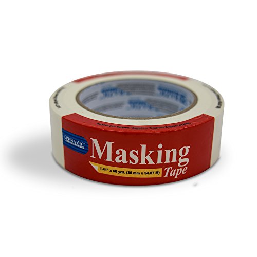 BAZIC 1.41" X 2160" (60 Yards) General Purpose Masking Tape