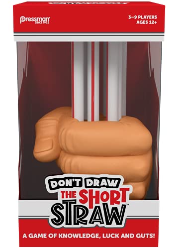 Goliath Store Pressman Don't Draw The Short Straw - A Game of Knowledge, Luck and Guts