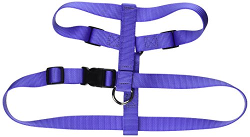 OmniPet Kwik Klip Adjustable Nylon Pet Harness, Lavender, Large