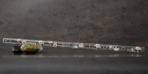 Hall Crystal Flutes 21702 - Offset Glass Flute in G - Carolina