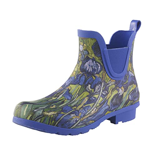 GALLERIA ENTERPRISES, INC. Van Gogh Irises Chelsea Rain Boot