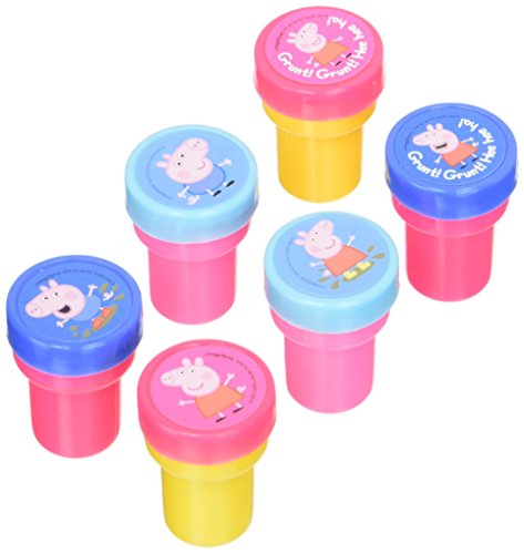 Amscan Peppa Pig Stamper Set (6 Pack)