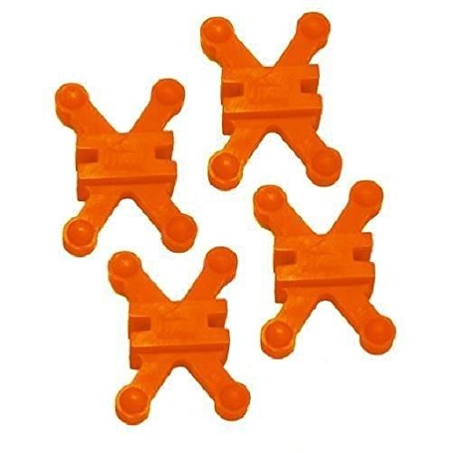 4-Pk. Bowjax Revelation Dampeners, Orange
