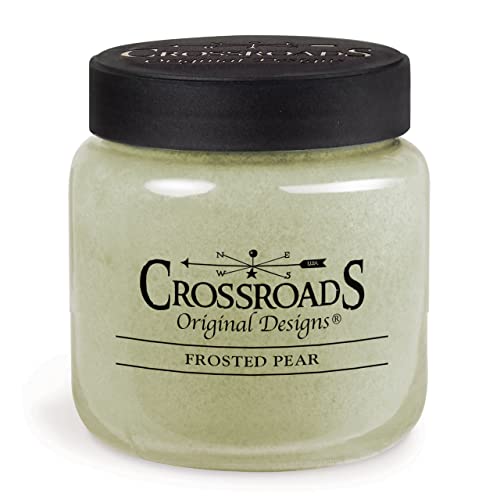 Crossroads Frosted Pear 16 oz Jar