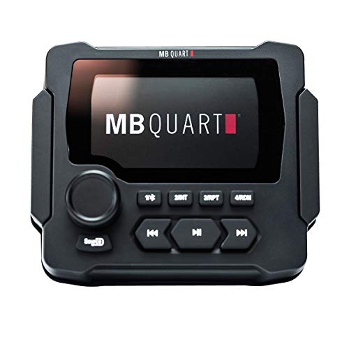 Maxxsonics MB Quart GMR-LED Source Unit, for Gmr-3 Only, Bluetooth, USB, Marine Grade, Waterproof, Media Player