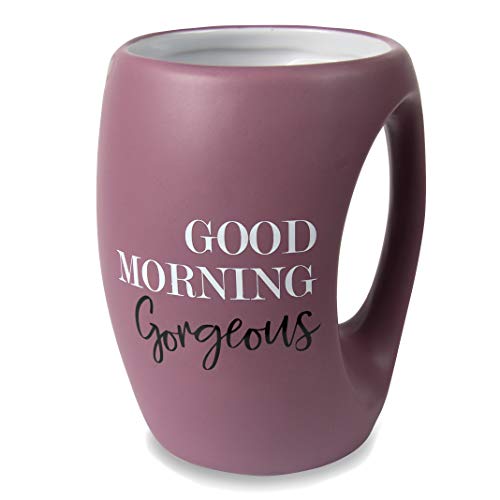 Pavilion Gift Company 10515 Good Morning Gorgeous 16 oz Mug, Purple