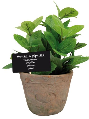 Esschert Design Artificial Herb Plant, Mint, Large