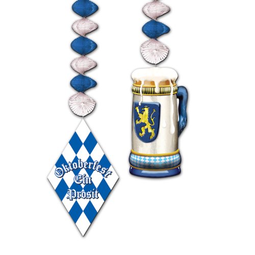 Beistle Oktoberfest Danglers, 30-Inch