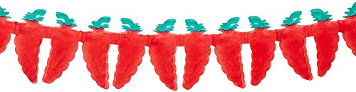 Beistle Chili Pepper Garland Party Accessory (1 count) (1/Pkg)