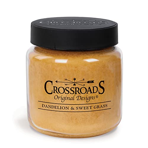 Crossroads Dandelion & Sweet Grass Candle, 16 Oz