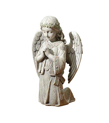 Roman Celtic Kneeling Angel Statue