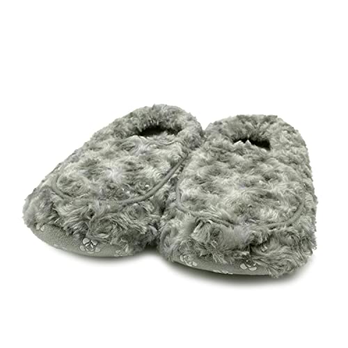 INTELEX CURLY SAGE GREEN WARMIES Cozy Plush Body Slippers