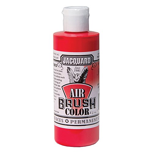 Jacquard Airbrush Color 4Oz Transparent Red