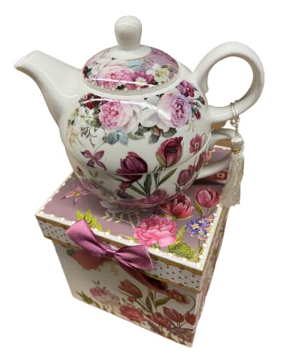Delton Tea For One Tulip Print 8132-8