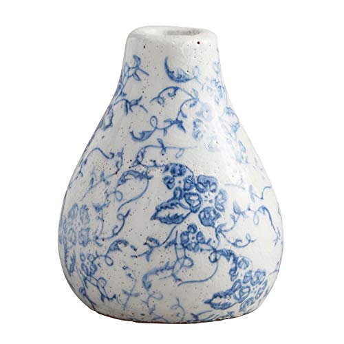 Creative Brands 47th & Main Vintage Vase, Dark Blue