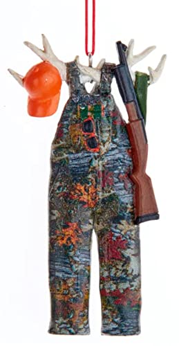 Kurt Adler Camouflage Overalls Ornament