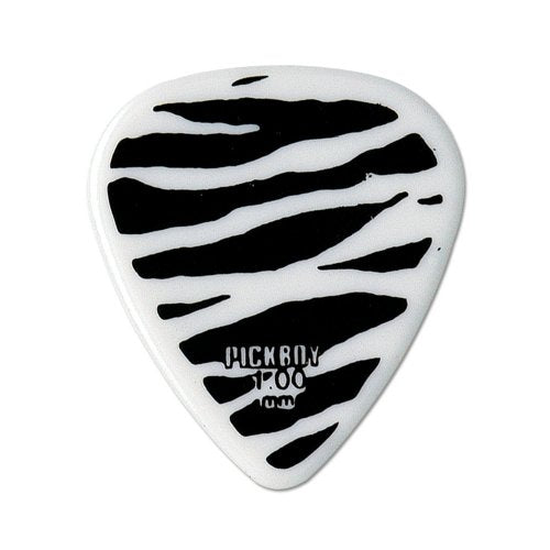 Osiamo Pickboy Heavy Metal, Zebra Print, Celltex, 1.00mm, 10 picks