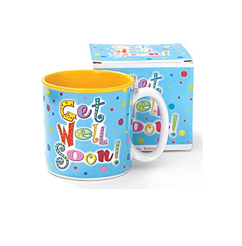burton + BURTON Get Well Soon Coffee Mug/Cup Gift Boxed