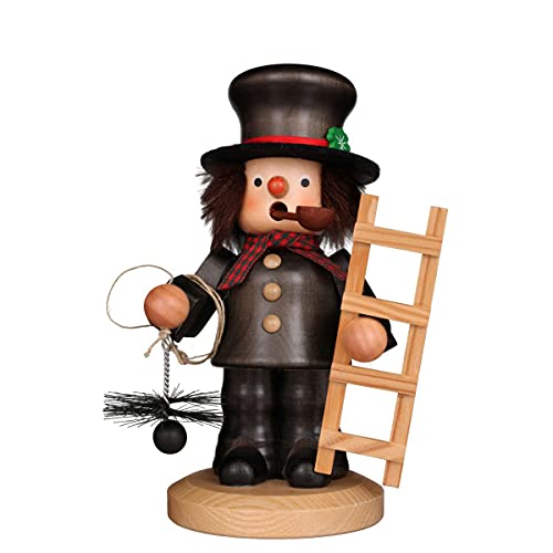 Alexander Taron Christian Ulbricht Smoker - Chimney Sweep with his Ladder, he is Good Luck! Made in Germany.